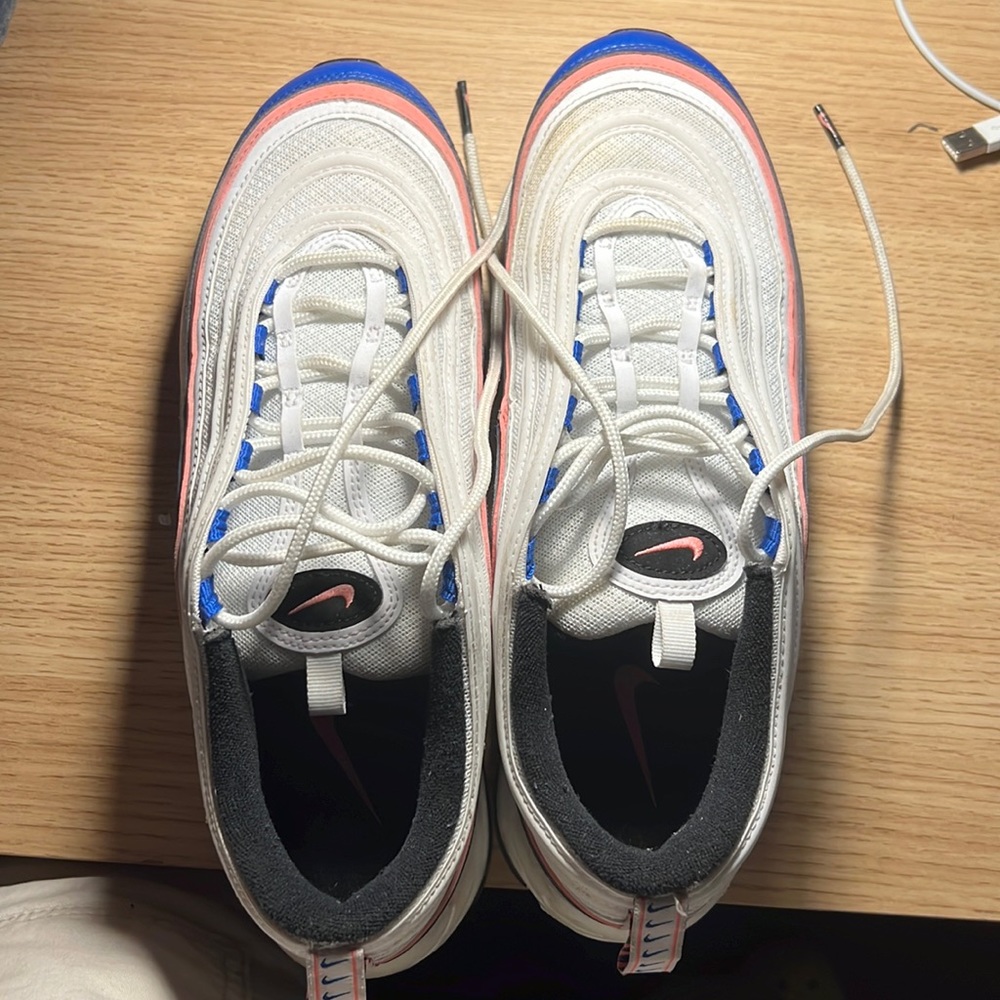 Nike Air Max 97 White Blue Pink